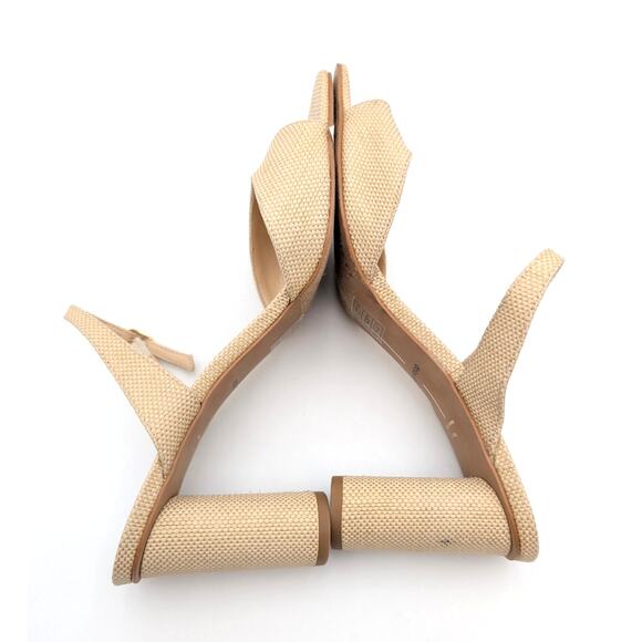 Dolce Vita Nattie Slide Sandal Women's Light Natural Raffia Size US10 EU41 - Picture 6 of 11